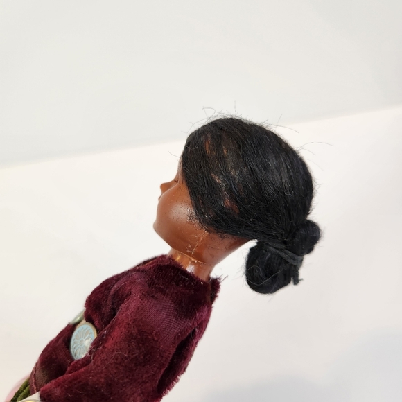 Vintage Native American Navajo Carlson Doll Woman Eyes Open Close First Nations - Picture 3 of 10